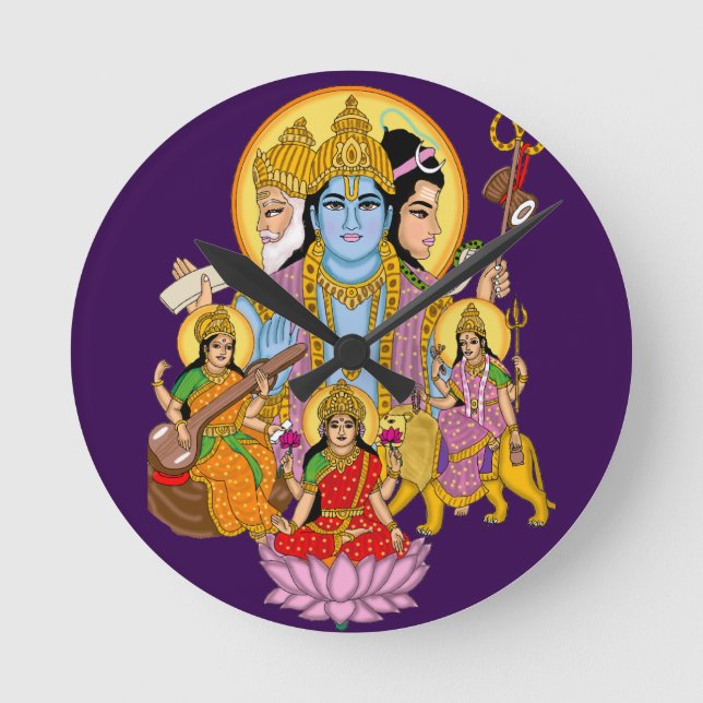 Lord Trinity Wall Clock (Front)