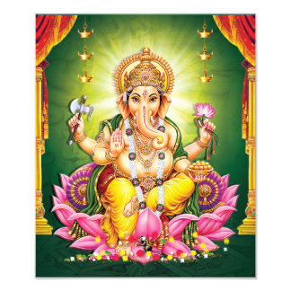 Lord Vinayaka Photo Print