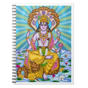 Lord Vishnu Notebook