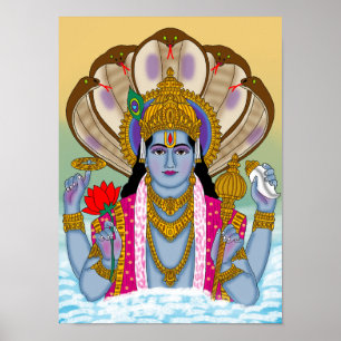 Lord Vishnu Poster