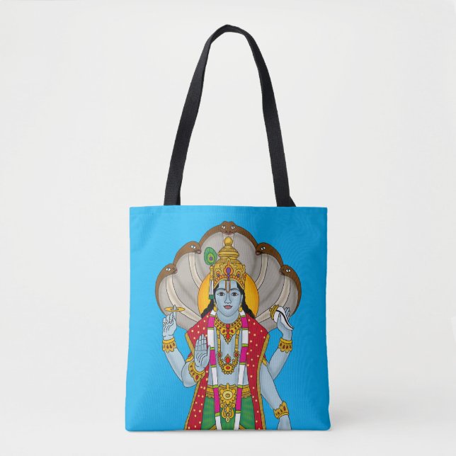 Lord Vishnu Tote Bag (Devant)