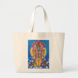 Lord Vishnu Tote Bag