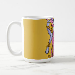 Lord Vishnu Wall Coffee Mug