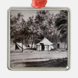 Lord Wolseley's Camp at Korti Metal Ornament