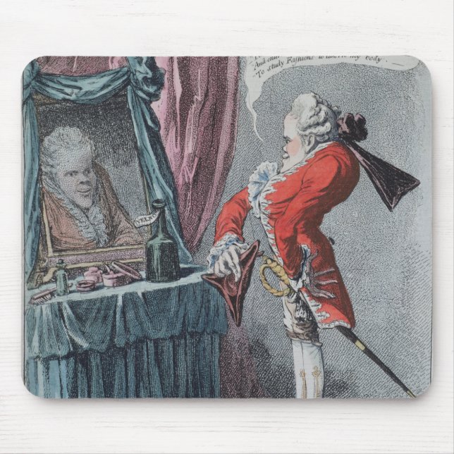 Lordly Elevation, pub. by Hannah Humphrey, 1802 Mouse Pad (Front)