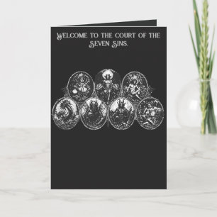 Lords of the Seven Sins Card