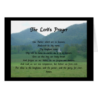 Lord's Prayer at Wolf Fork Valley