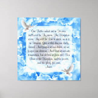 Lord's Prayer Canvas Print
