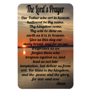 Lord's Prayer Magnet
