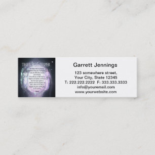Lord's Prayer Mini Business Card