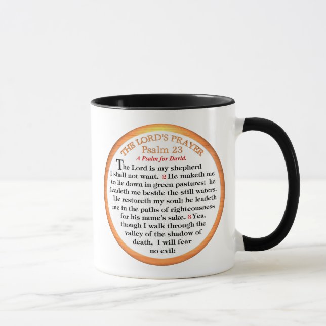 Lords Prayer Mug (Right)