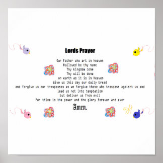 Lord's Prayer  Poster