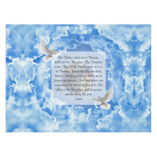 Lord's Prayer Tablecloth