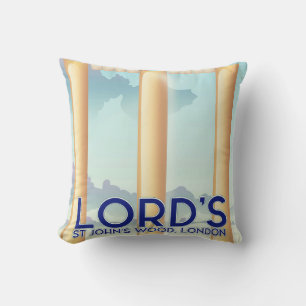 Lord's St John's Wood, London Throw Pillow