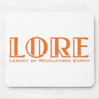 LORE Mousepad, White Mouse Pad