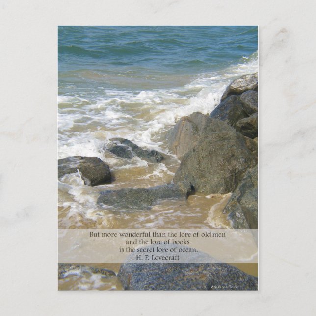 Lore of Ocean  Newport Beach Postcards (Front)