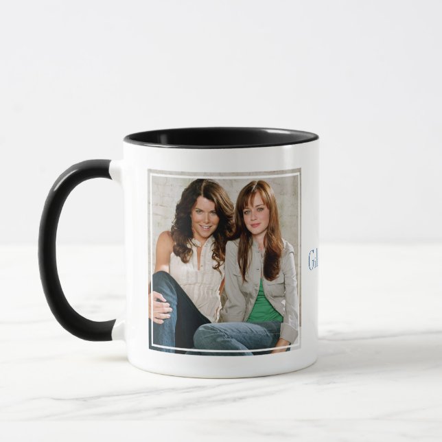 Lorelai & Rory Sitting Portrait Mug (Left)