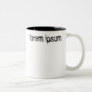 Lorem ipsum Two-Tone coffee mug