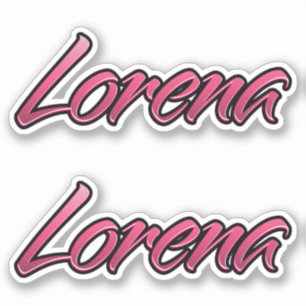 Lorena faded rose Autocollants