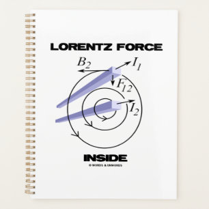 Lorentz Force Inside Electromagnetism Humour Planner