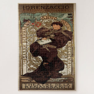 Lorenzaccio: A Dramatic Art Nouveau Jigsaw Puzzle