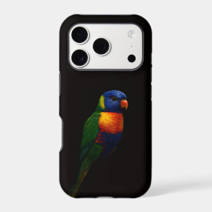 Lorikeet arc-en-ciel Black 4 Luxe iPhone 17 Pro