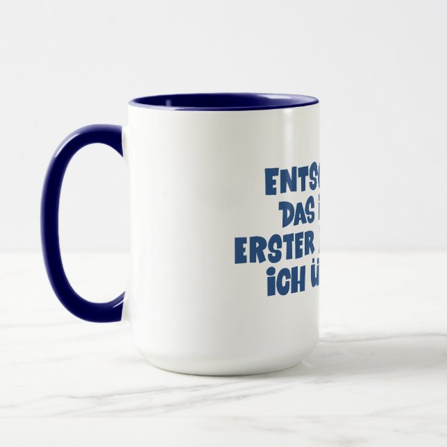 Loriot - Pappa Ante Portas - retirement Mug (Left)
