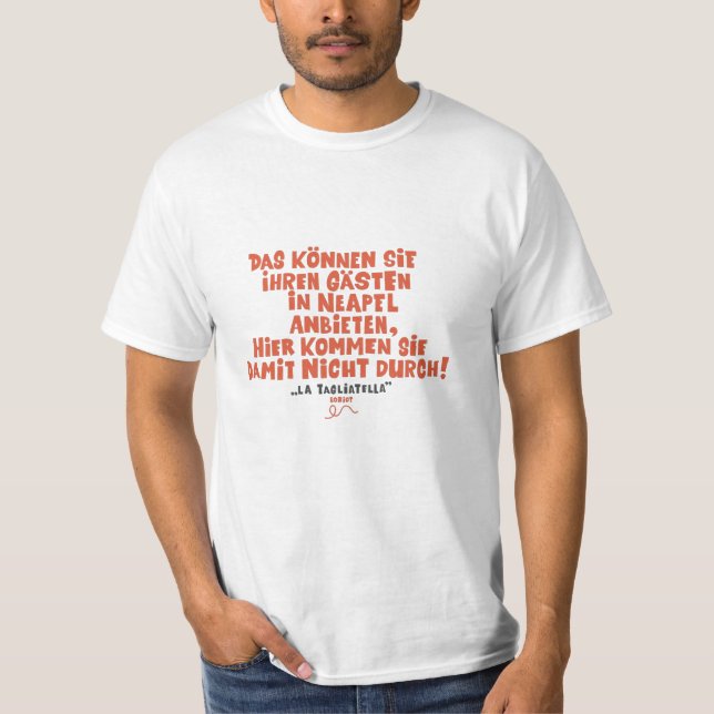 Loriot - The pasta - T-shirt (Front)