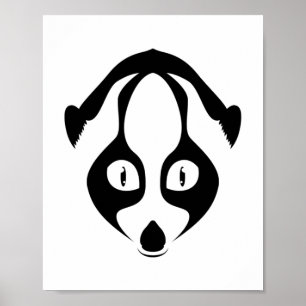 Loris Face Poster