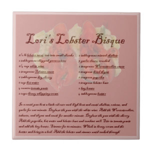 Lori's Lobster Bisque Tile