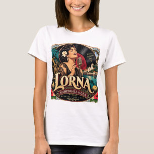 Lorna Cordeiro — Nightingale of Goa T-Shirt