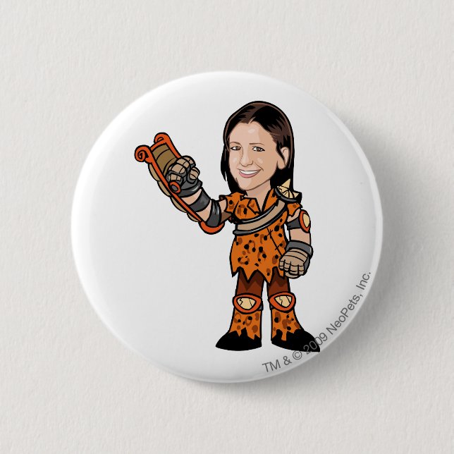 LornaDesparow Tyrannia Staff Player 2 Inch Round Button (Front)