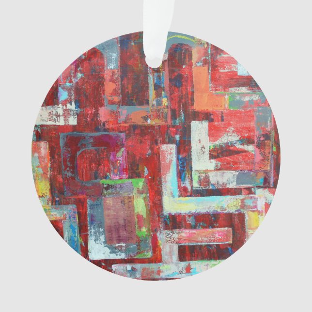 L'ornement acrylique de l'entrepôt (devant)