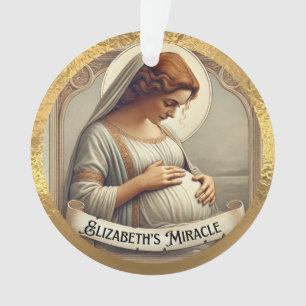 L'ornement acrylique miracle d'Elizabeth