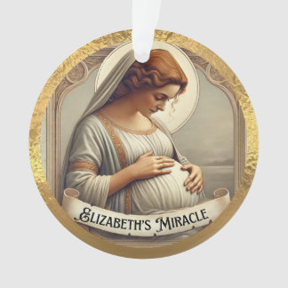 L'ornement acrylique miracle d'Elizabeth