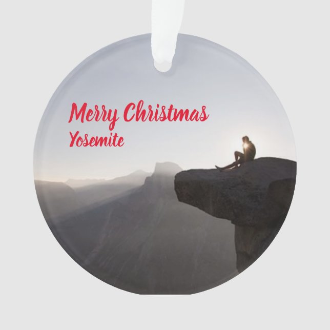 L'ornement de Noël de Yosemite Nat'l Park (devant)