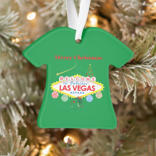 L'Ornement de Noël moche de Las Vegas de maman (Arbre)