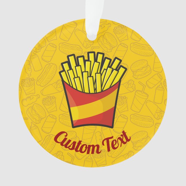 L'ornement des Fries françaises (devant)
