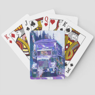 Lorry Big Rig Truck-Driver's Card Deck