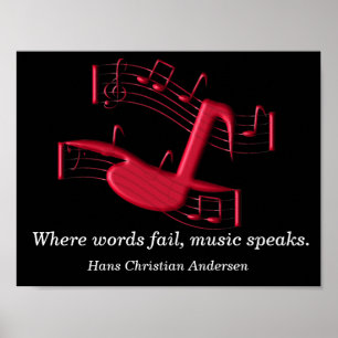 Lorsque les mots échouent - affiche