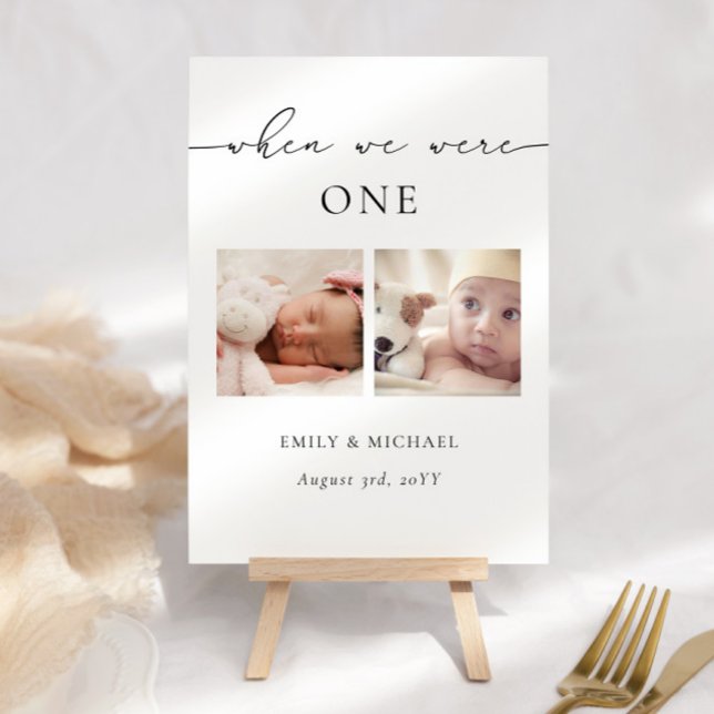 Lorsque Nous Étions Mariage Âge Numéro de la table (Créateur téléchargé)