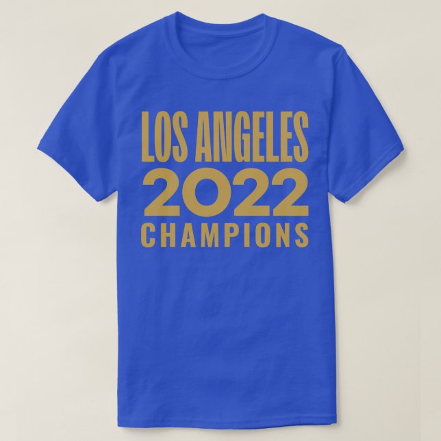 Los Angeleeees  13 champions T-Shirt (Design Front)