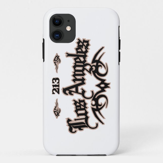 Los Angeles 213 Case-Mate iPhone Case (Back)