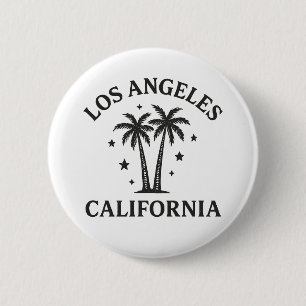 Los Angeles 2 Inch Round Button