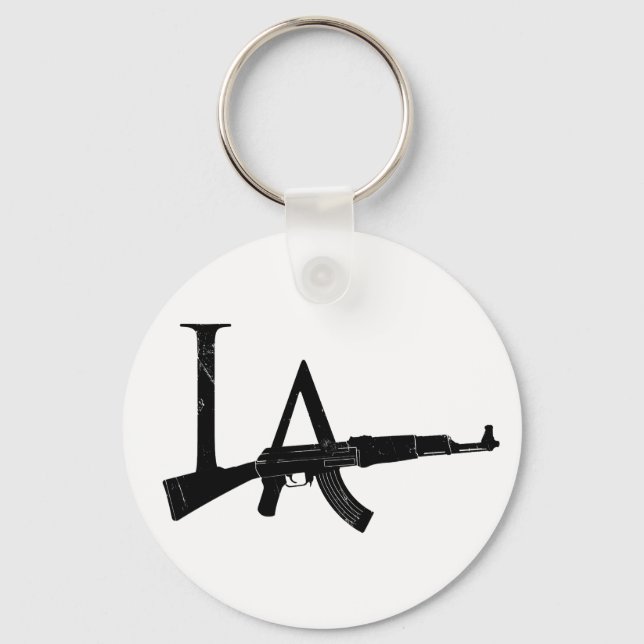 Los Angeles AK47 Keychain (Front)
