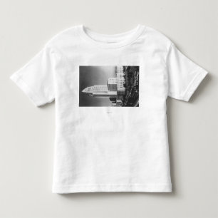 Los Angeles, CA City Hall and Town View Toddler T-shirt