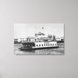 Los Angeles, CA Ferry Islander near Harbour Canvas Print