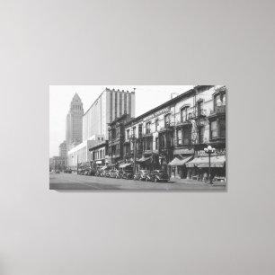 Los Angeles, CA Post Office and Old Main Canvas Print