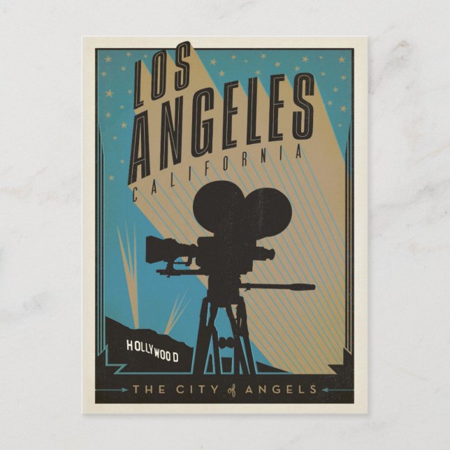 Los Angeles, CA Postcard (Front)