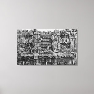 Los Angeles, CA View of Clifton's Pacific Seas Canvas Print